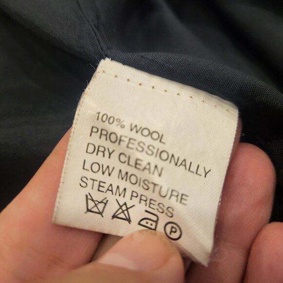 Grey Wool Skirt and Jacket Ladies Suit Grey Size 8 - Picture 6 of 16